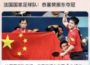 开云平台-关于葡萄牙队完胜法国队，樊振东关键制胜的信息