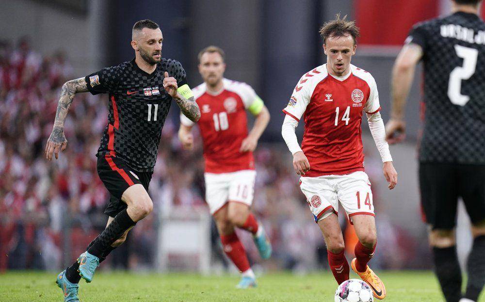 巴西力克丹麦，科瓦契奇统治全场的简单介绍